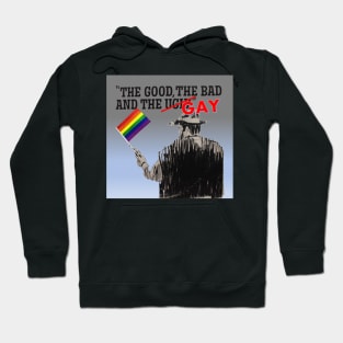 Gay Pride Western Cowboy Design Hoodie